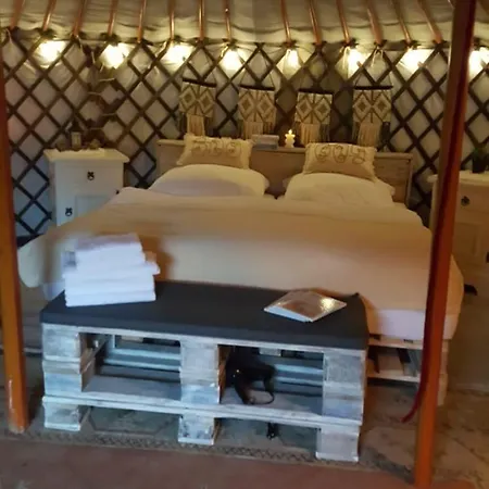 Mongolische Jurte Auf Landhof Inmitten Der Bei Luebeck Tente de luxe Selmsdorf