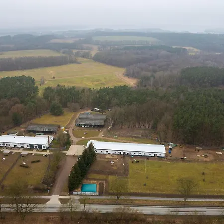 Mongolische Jurte Auf Landhof Inmitten Der Bei Lübeck * Selmsdorf
